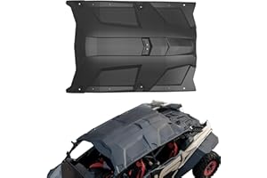 LDETXY Hard Roof for Maverick X3 MAX 2017+, 4 Seater Combination Dustproof Roof Top Sun Visor 4 Door Sport Roof Cover for 2017-2025 Can Am Maverick MAX Turbo RR / X3 Max Turbo R Accessories