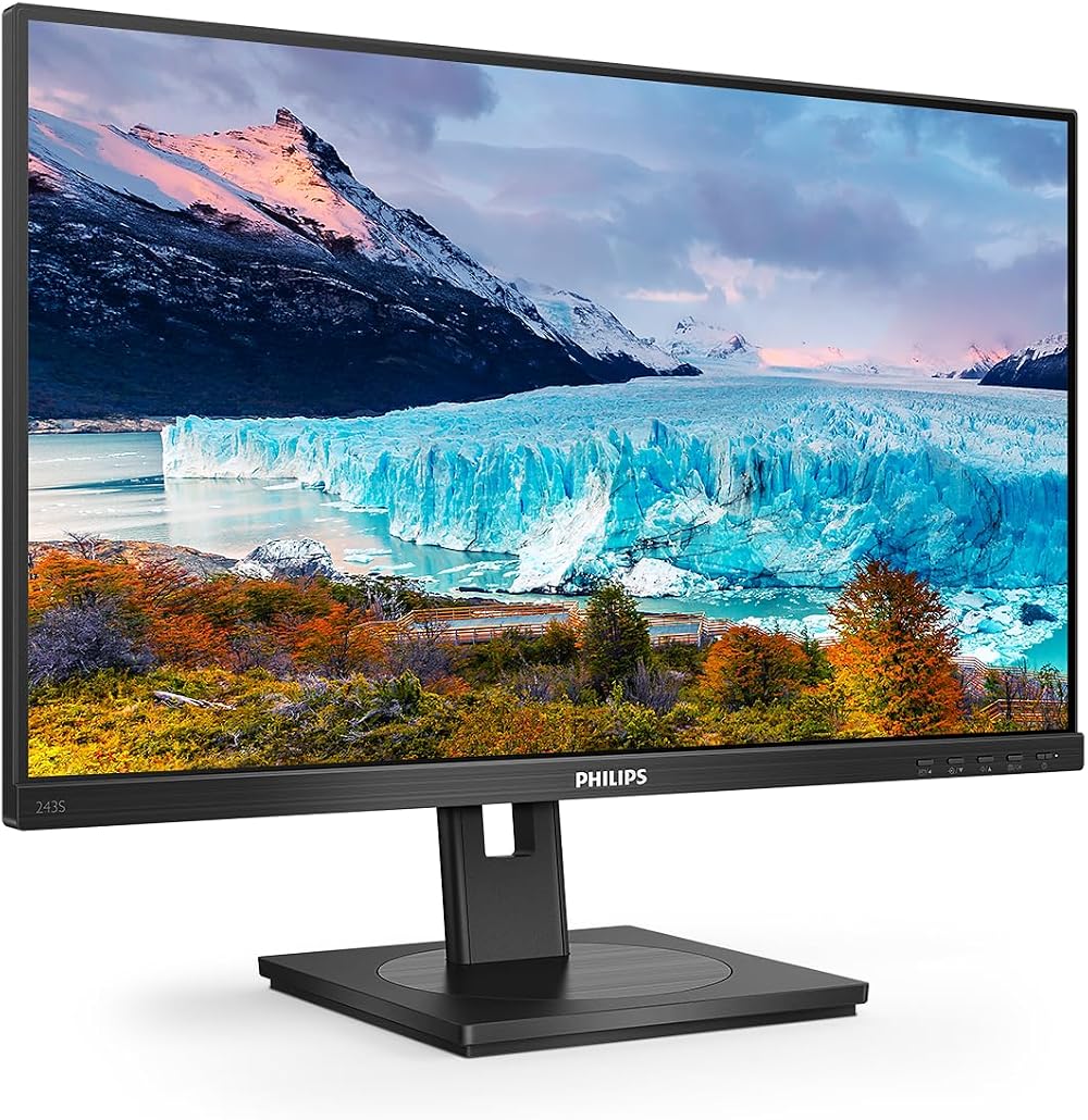 Philips 243S1/00 23.8 inch FHD IPS Monitor USB-C Power Delivery