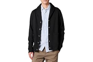 Amazon Essentials Men's Long-Sleeve Fleece Shawl-Collar Cardigan