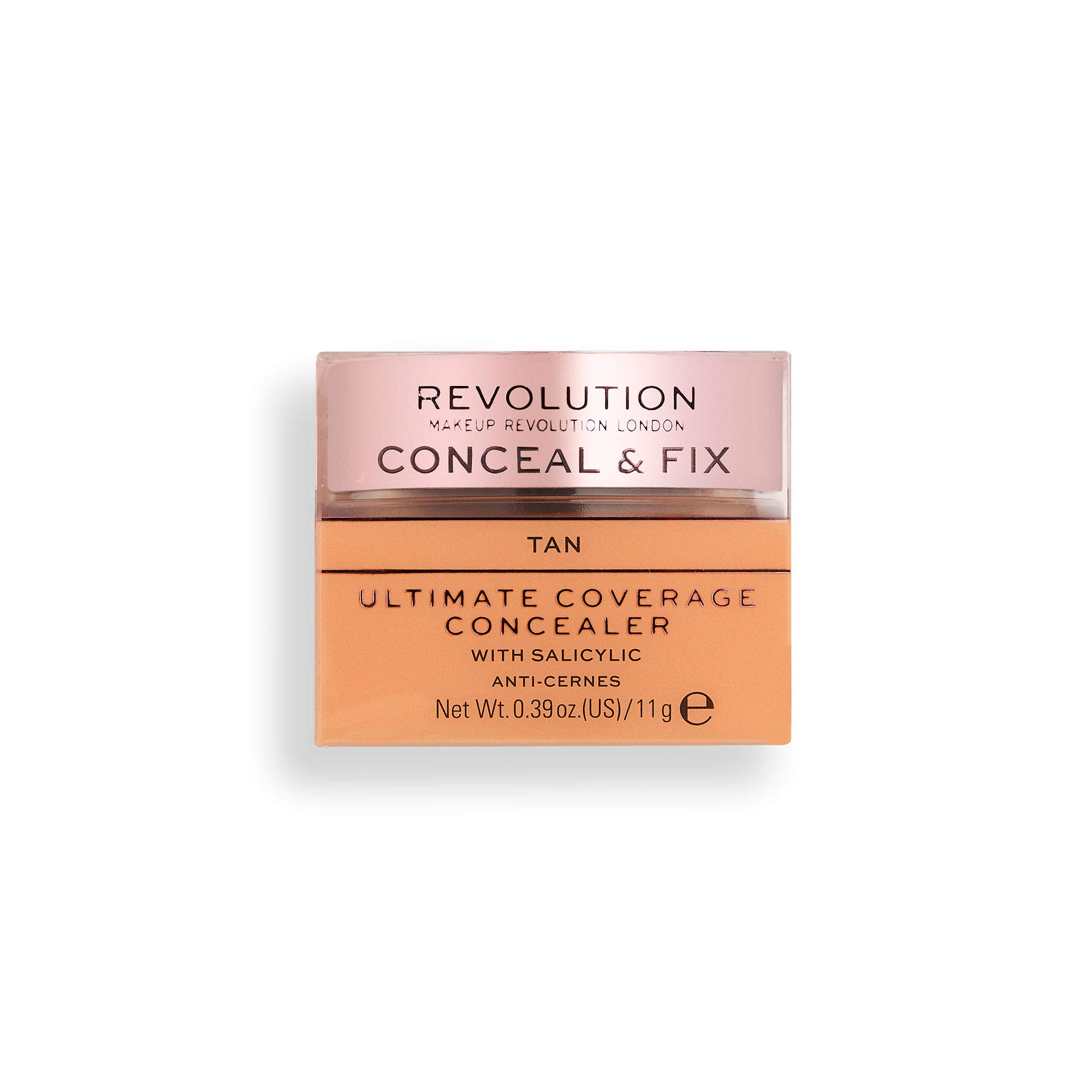 Revolution Beauty London, Conceal and Fix, Ultimate Coverage, Concealer, Tan, 11g — image 1