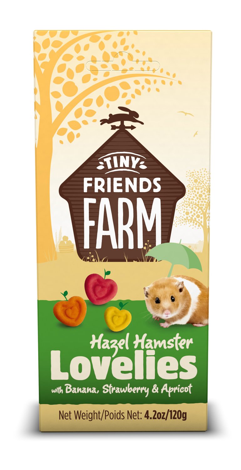Tiny Friends Farm Hazel Lovelies With Banana Strawberry & Apricot 120g (Pack of 8)