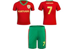 BDONDON Kids Soccer Jerseys for Boys & Girls Size 2-14 Years - Breathable Youth Soccer Football Training Outfits Gifts