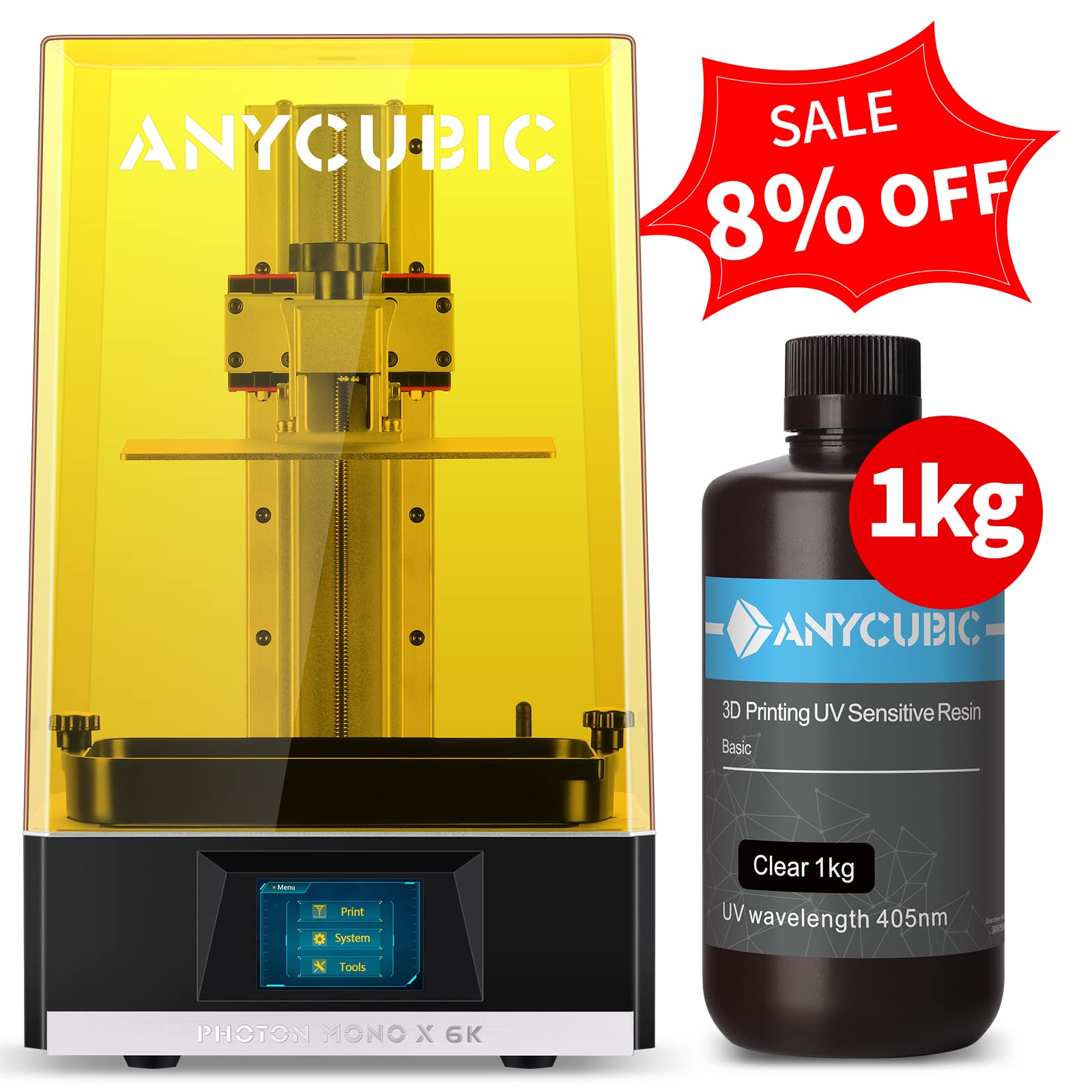Mua ANYCUBIC Photon Mono X 6K Resin 3D Printer + ANYCUBIC 3D Printer ...