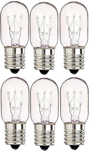 6 pack foco de repuesto para lampara de lava 15 vatios 10 inch las lamparas de lava y lamparas de salida