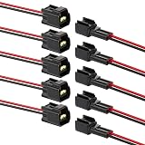 ZHOFONET 2 Pin Waterproof Connectors,16AWG Waterproof Electrical Car Auto Wire Connector,Male Female Quick Disconnect for Car Truck Motorcycle Marine Boat(5Pack)