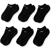 Nike Unisex Adult Everyday Cushioned Training Ankle Socks (6-Pack)
