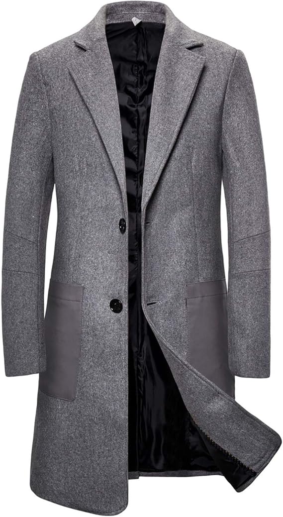 Amazon Zumzup メンズ コート チェスターコート 暖かい ロング アウター 通勤 紳士服 冬コート オシャレ ビジネスコート 大きいサイズ 秋冬 ブラック グレー コート ジャケット 通販 Amazon Zumzup メンズ コート チェスターコート 暖かい ロング アウター 通勤 紳士服 冬コート オシャレ ビジネスコート 大きいサイズ 秋冬 ブラック グレー コート ジャケット 通販