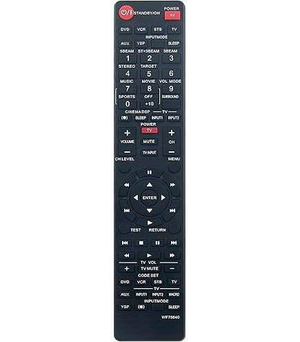 Amazon.com: WF75640 Replace Remote Control fit for Yamaha Digital