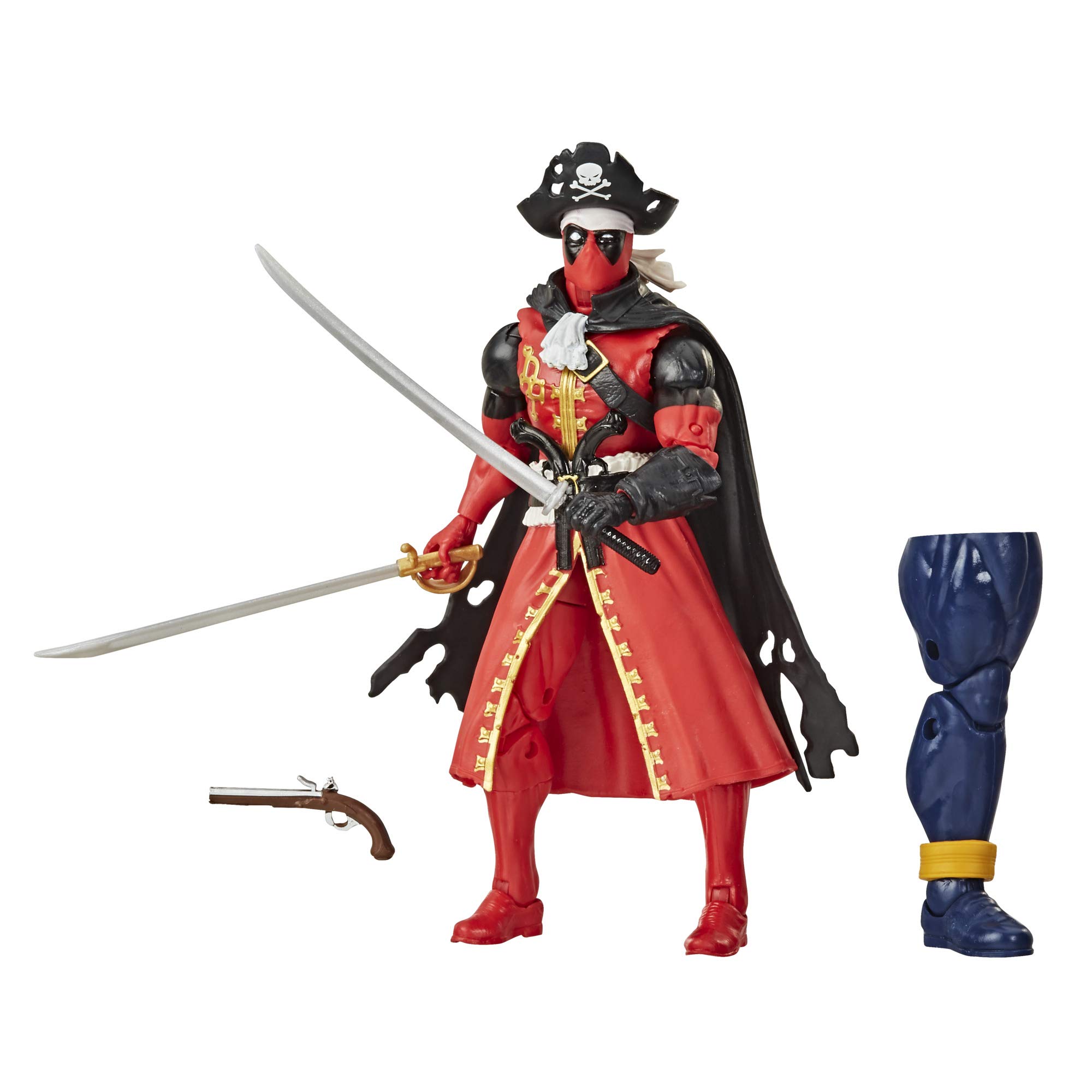 Deadpool Marvel Legends Pirate Deadpool 6inch Action Figure New In