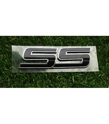 Reflective Concepts Reflective Concepts SS Emblem Overlay Decal Stickers Set Of 3-06-07 Monte Carlo SS - (Color: Granite Crystal Metallic