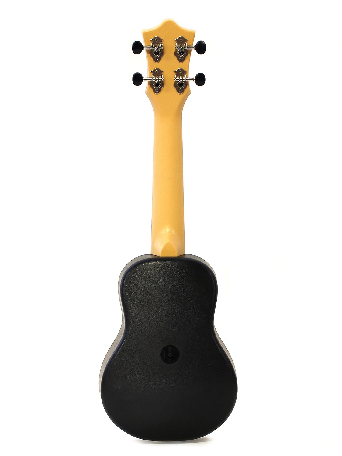 Mahilele 30 Ukulele Soprano Nero Con Custodia