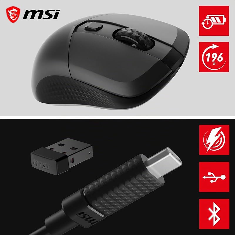 Versa 300 Wireless 8K Souris Gaming Optique sans-Fil/Filaire