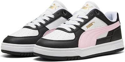 CAVEN III - Ténis Unissex para Homens, Branco, Rosa Pérola, Dourado, Tamanho 6.5, Puma Branco Pérola Rosa Ouro, 40 EU