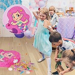 WERNNSAI Mermaid Piñata-Mermaid Party Piñata with