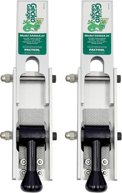 PacTool Gecko Gauge LP Siding Mounting Block for 7/16-inch Siding