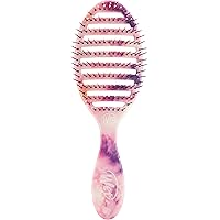 Wet Brush Speed Dry Hair Brush - Color Wash, Watermark - Vented Design and Ultra Soft HeatFlex Bristles Are Blow Dry Safe Wit