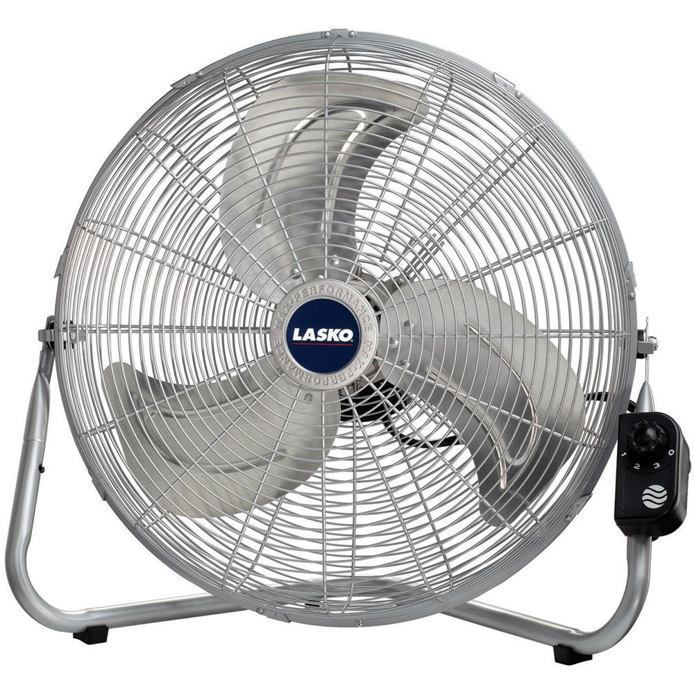 Lasko 2265Qm 20-Inch Max Performance High Velocity Floor/Wall Mount Fan Silver 9 71cqbBslruL