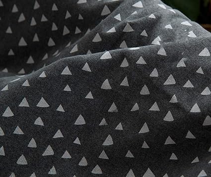 Amazon 綿のフラネレット生地手作りdiyパジャマ起毛秋と冬の服生地 チャートを見る 100x145cm Blue Shore ホーム キッチン