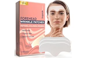 SupreH Forehead Wrinkle Patches For Anti-Wrinkle: Facial Wrinkle Patches for Forehead Fine Lines & Frown Lines - Overnight Mask with Peptide Collagen 14 PCS