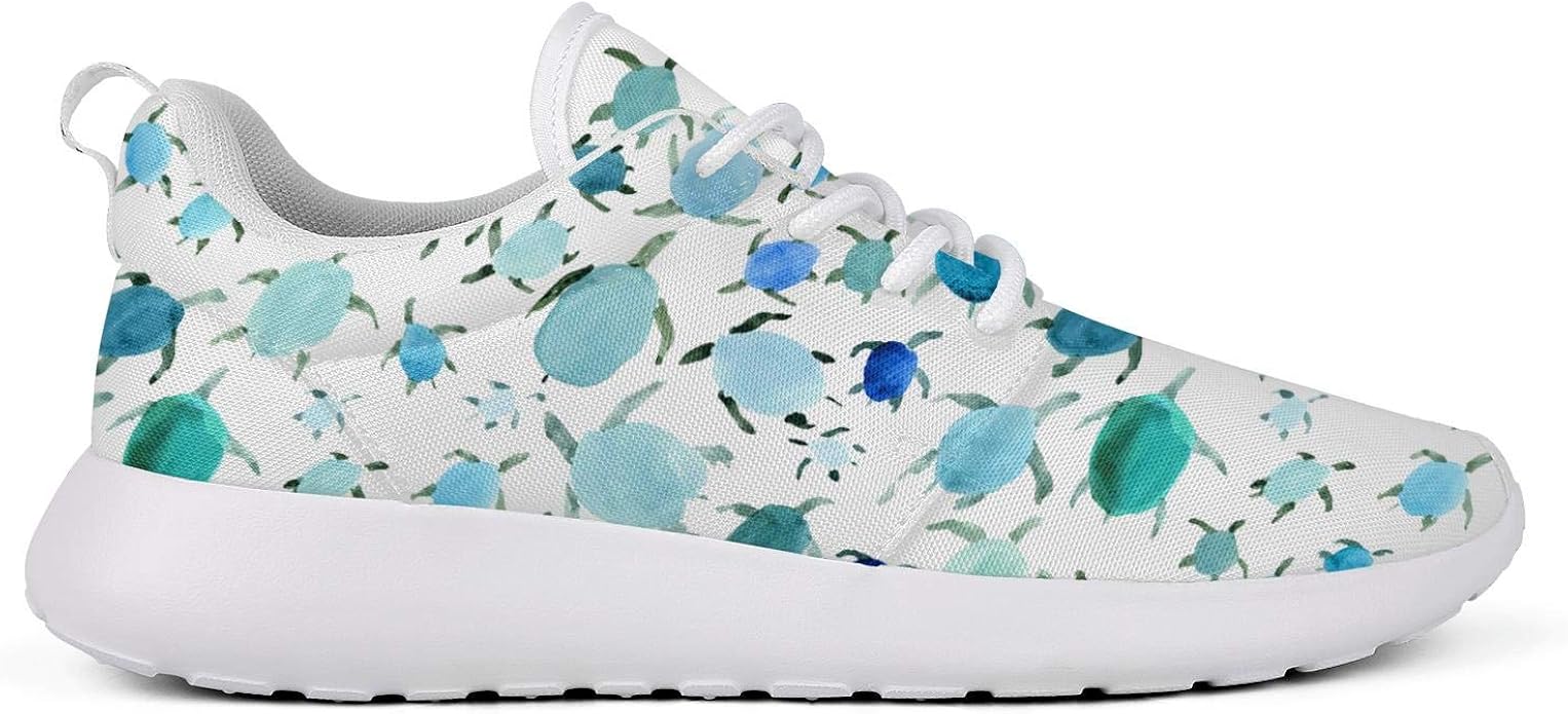 turquoise athletic shoes