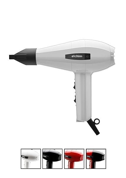 Amazon Com Elchim Classic 2001 Hair Dryer White Luxury Beauty