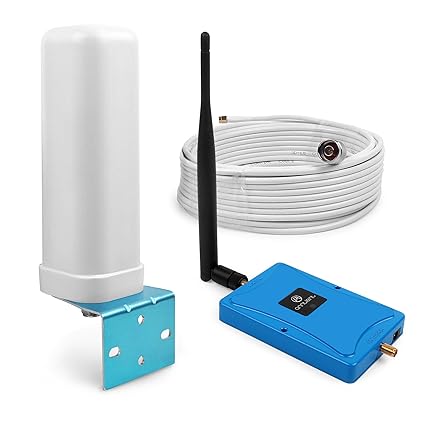 ANNTLENT LTE 4G Handy Signal Verstärker( 800MHz/Band 20) , Hoheleistung, Verbessern Sprachsignal und Datennetzwerk, mit Omni 