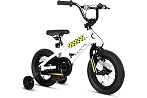 vollsch BMX Style Kids Bike for 2-8 Years Old Boys Girls Toddlers 12 14 16 Inches Bicycle with Training Wheels Coaster Brake, Multiple Color