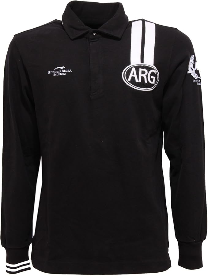 maglia polo nera