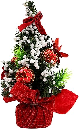 Decorazioni Natalizie Ufficio.Gosear Mini Natale Albero Tavolo Decorazione Natale Ornamento Decor Per Casa Ufficio Negozio Finestra Natale Partito Rosso Amazon It Casa E Cucina