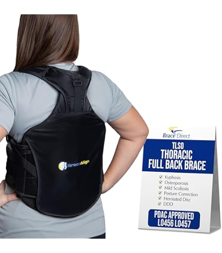 Amazon.com: TLSO Thoracic Full Back Brace L0456 L0457 Plus Hot