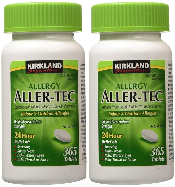 Kirkland Signature funlbh AllerTec Cetirizine HCL 10 mg
