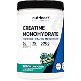 Nutricost Creatine Monohydrate Powder (Coastal Explosion, 500 Gram) | Micronized, Vegan, GMO-Free, Gluten Free