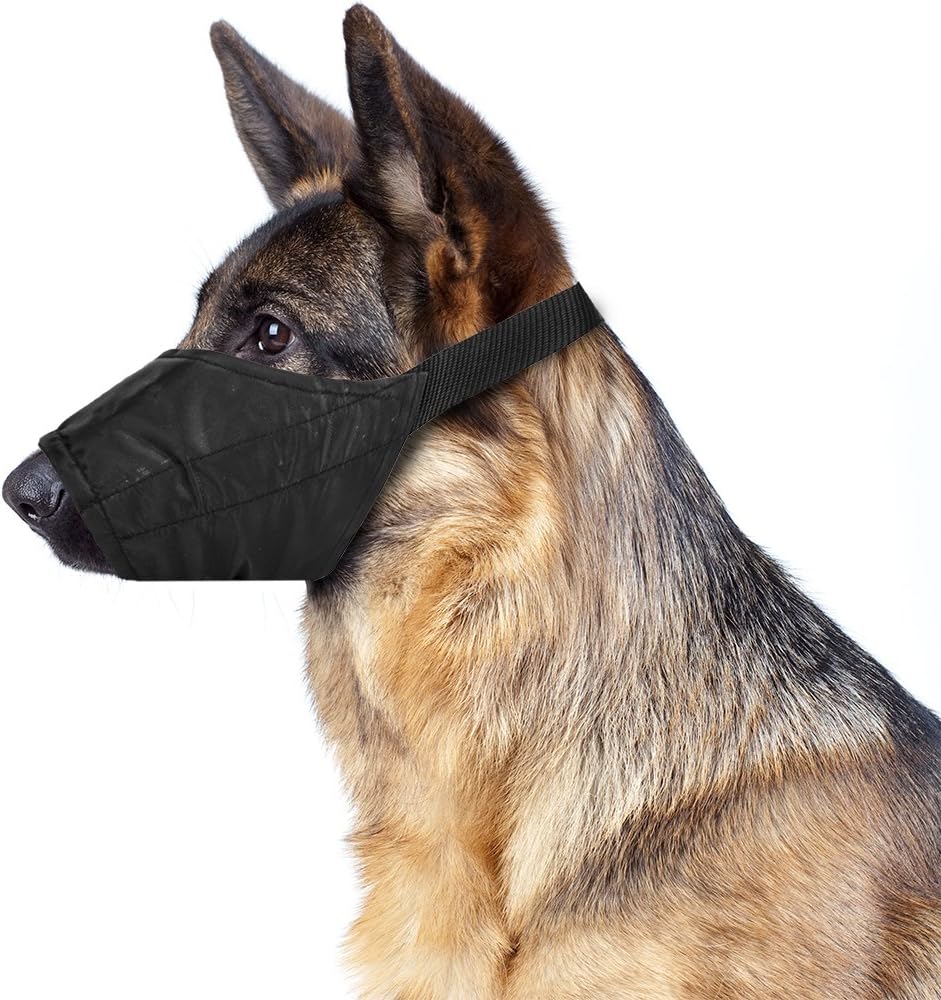 Weebo Pets Breathable Nylon Cloth Safety Muzzle (Large)