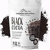Black Cocoa Powder (1 lb) Bake the Darkest Chocolate Baked Goods, Achieve Rich Chocolate Flavor, All-Natural Substitute for B