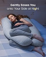 Nuliie Pregnancy Pillow U Shaped Full Body with Cooling Cover view 4