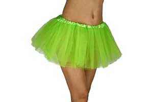 ASAHEL Tutus for Women Tulle Skirts 5 Layered Bubble Skirt Adult Tutu Halloween Costumes Classic Womens Kawaii Dress
