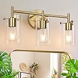 Bathroom Light Fixtures 2023 Upgrade, 3-Light