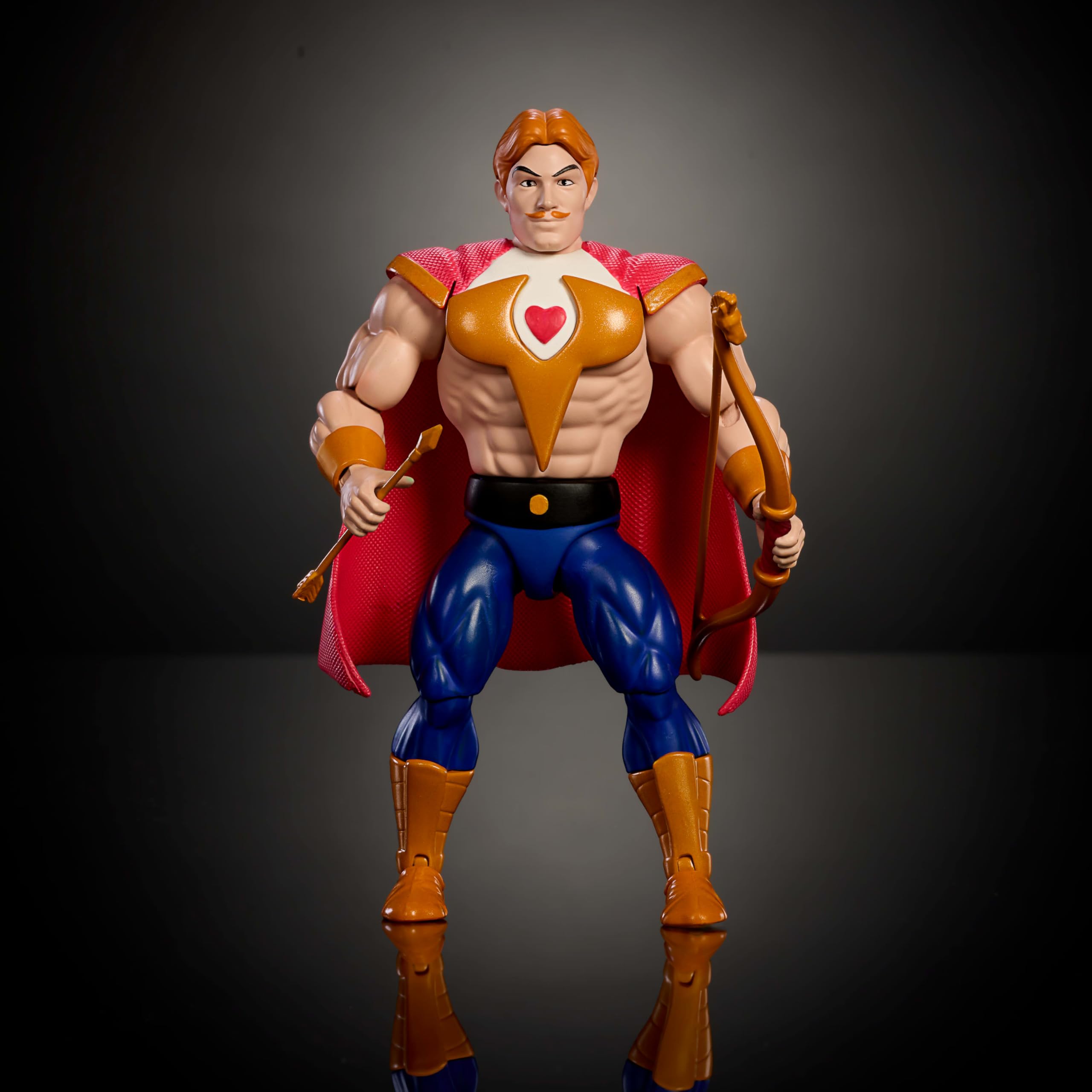 Masters of The Universe Origins Actionfigur Bow aus der Cartoon-Kollektion, ca. 14 cm groß, 1980er Motu Prinzessin der Macht TV Bogenschütze, detailreiches Design, Pfeil & Bogen, JBM94 2