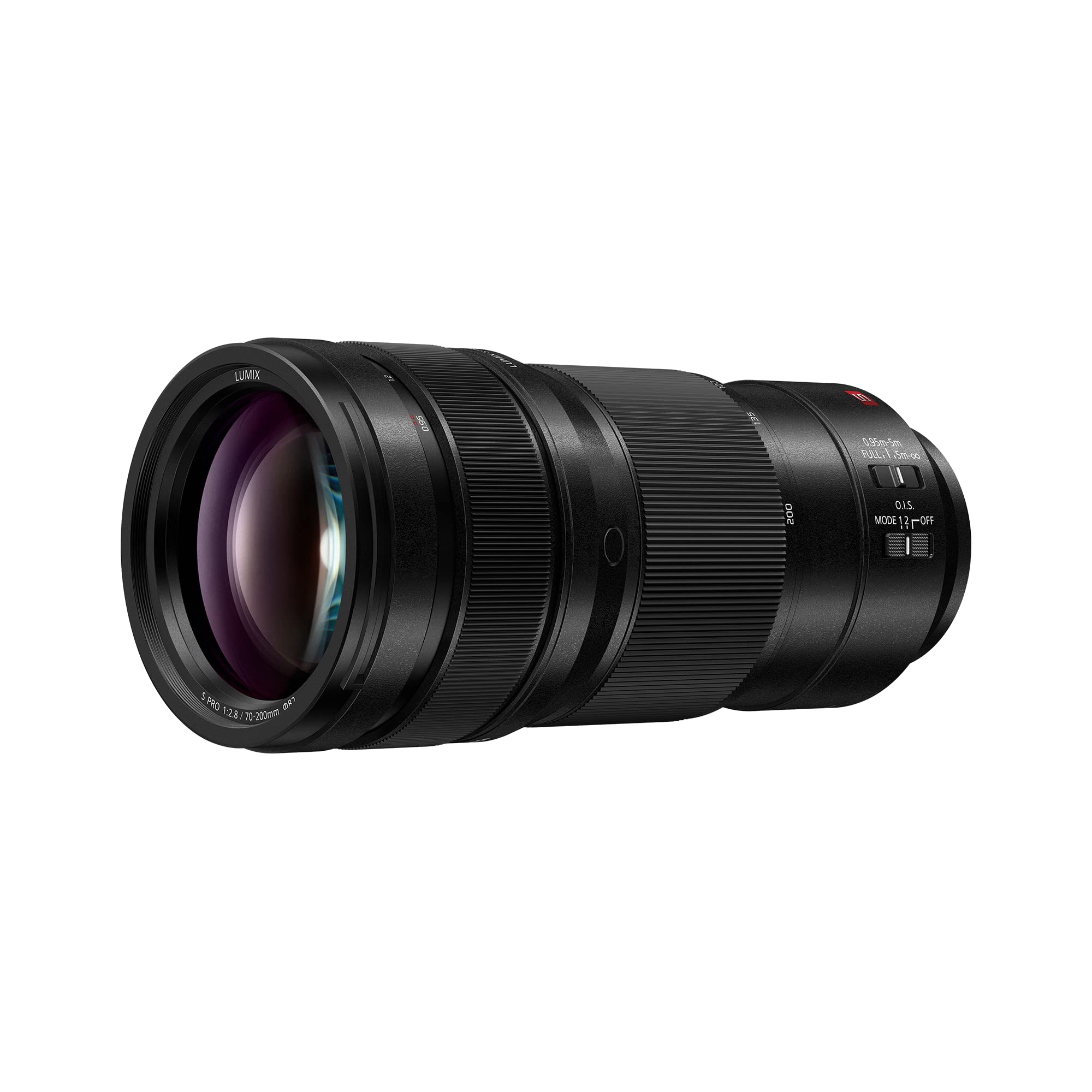 Panasonic LUMIX S-E70200E S PRO 70-200mm F2.8 Telezoom-Objektiv, Dual I.S. 2, Leica-zertifizierte Optik, Schneller AF, Wetterfest, L-Mount Vollformat (F2.8)