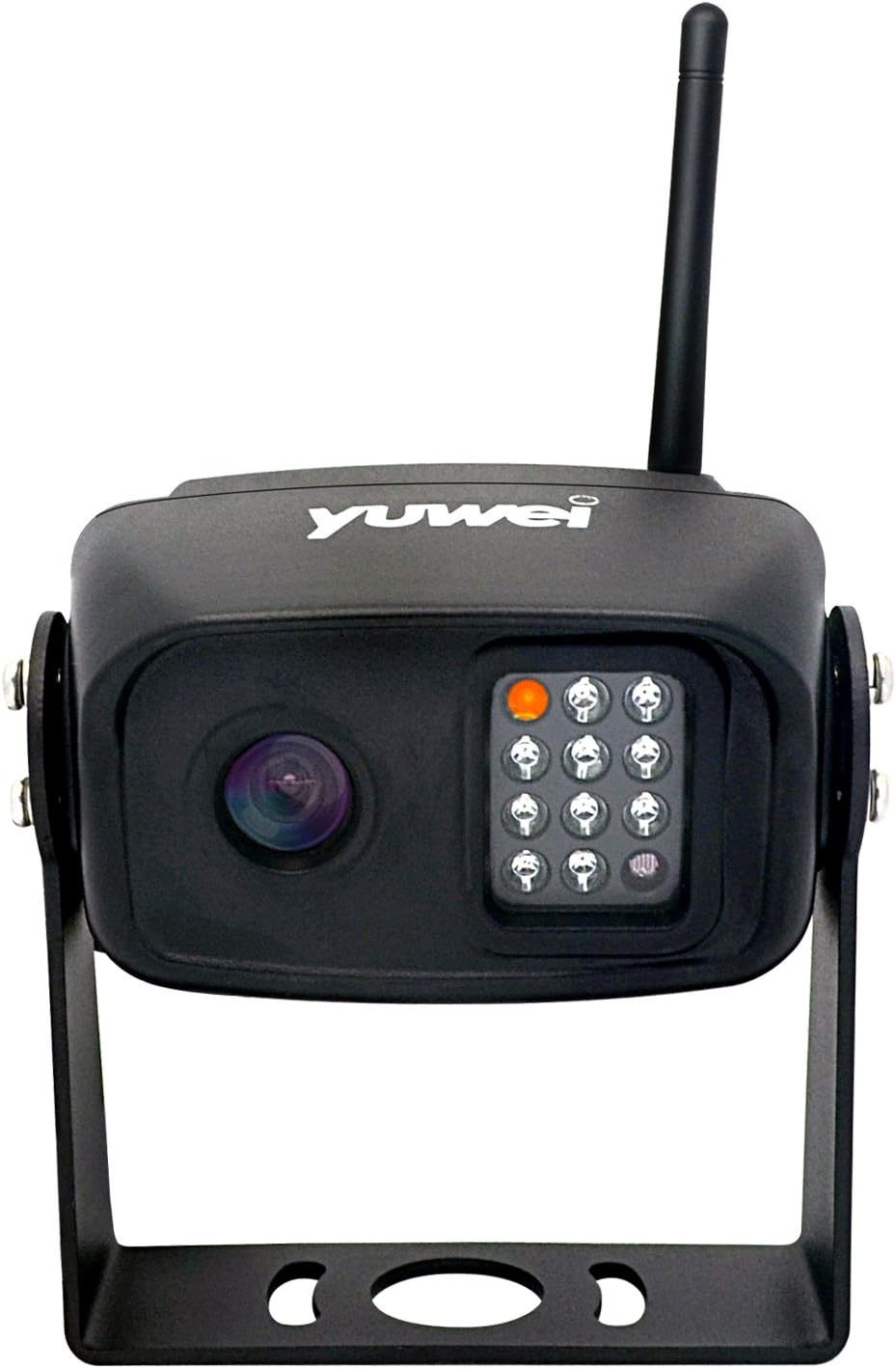 Wireless Reverse Camera with Night Vision High Definition CCD Imaging Truck Car IP69 Waterproof Reverse Parking Camera for Yuwei YW-17211 & YW-15111