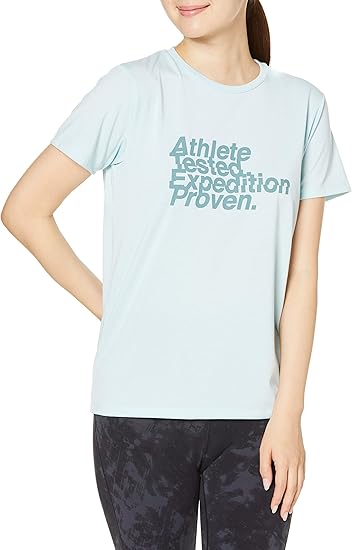 Amazon ザノースフェイス Tシャツ ショートスリーブアスリートテステッドロゴティー レディース フィットネス トレーニング シャツ 通販