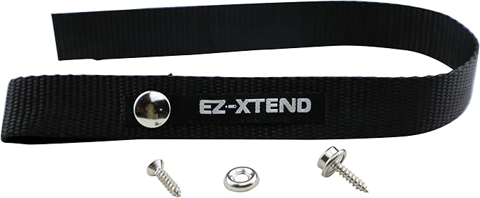 Amazon Com Ez Xtend Pontoon Boat Accessories Ladder Strap Stainless Steel Snap And Stainless Steel Screw Stud Included Extra Heavy Duty Uv Resistant W 4500 Lb Breaking Strength 1 Piece
