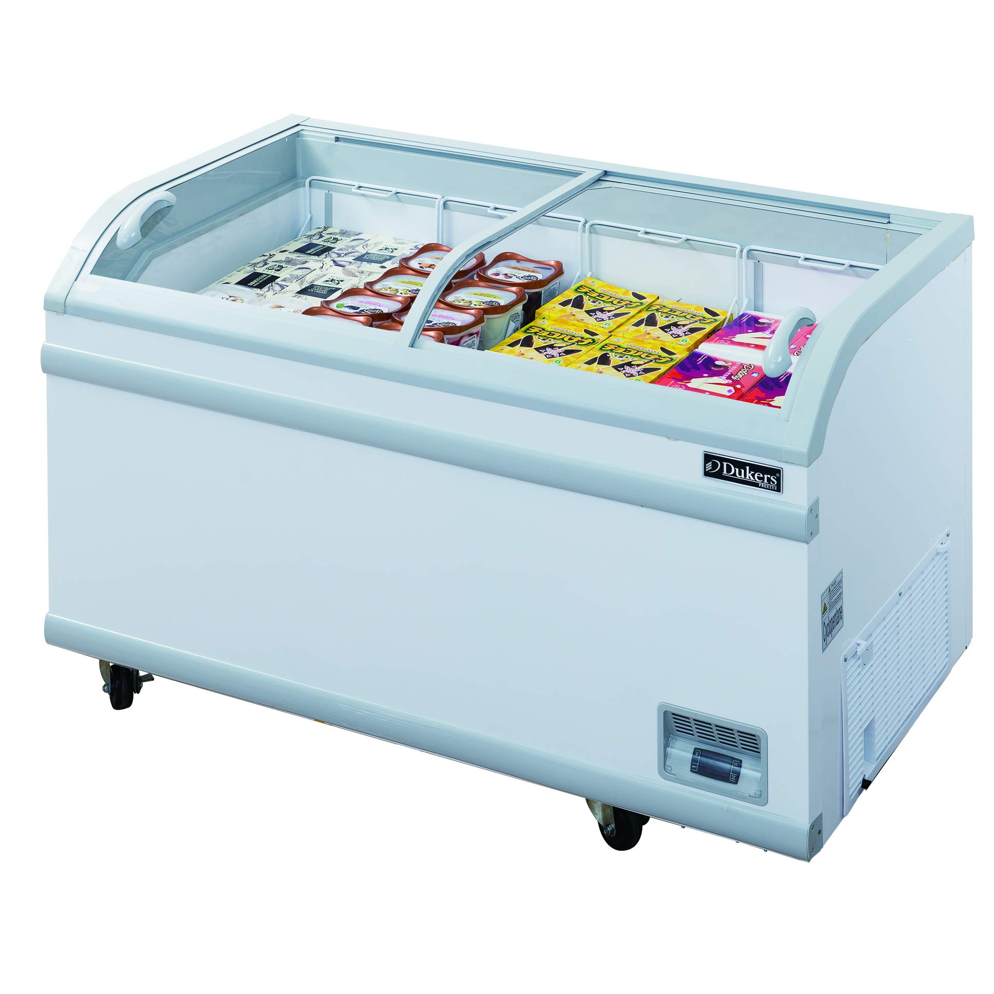 Dukers WD-700Y 24.7 cu. ft. Commercial Chest Freezer in White