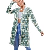 domirica Open Front Cardigan For Women Boho Vintage Soft Long Beach Cover Ups For Women Trendy Lightweight Summer Wear
