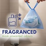 Kordis Incontinence Bags 250 Blue Tie Handles 32x42cm Recycled 30% view 6