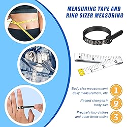 Weewooday 2 Pcs Shoes Measuring Sizer Foot
