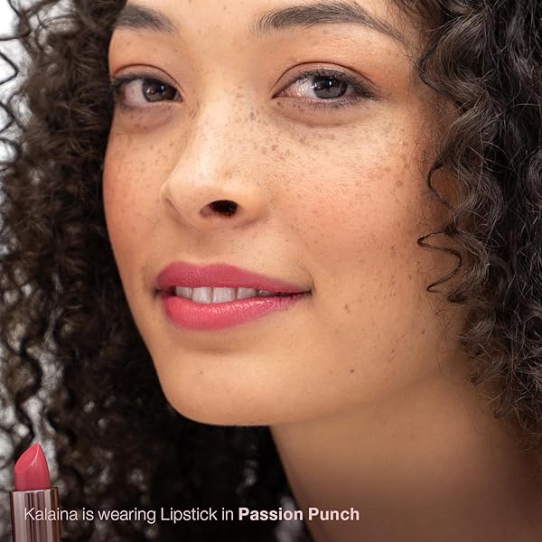 MINERAL FUSION LIPSTICK, VIVID & SMUDGE-FREE LIP COLOR WITH AVOCADO OIL, COCOA SEED BUTTER & MORE, LONG-LASTING VEGAN LIPSTICK, FD&C DYE-FREE, CRUELTY-FREE, PARABEN-FREE, GLUTEN FREE, PASSION PUNCH