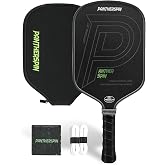 PantherSpin Pickleball Paddles, T700SC Carbon Fiber Pickleball Paddles | 16mm EPP Foam Core&zwnj;,Multi-Layer T700SC,Lightweight,Strong Spin Control Power,USAPA Approved,Pickleball Paddle Manufacturer