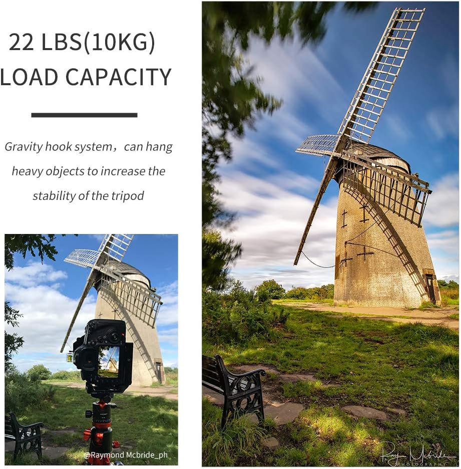 K&F Concept SA254T1 Camera Tripod 93 Inch 4 Section Aluminium Professional Detachable Monopod Tripod with 360 Degree Ball Head Quick Release Plate for DSLR SLR Camera : Camera & Photo