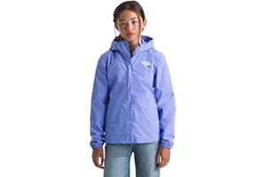 The North Face Girls Antora Rain Jacket - Waterproof, Breathable, 3-Piece Hood, Secure Zip Hand PocketJacket